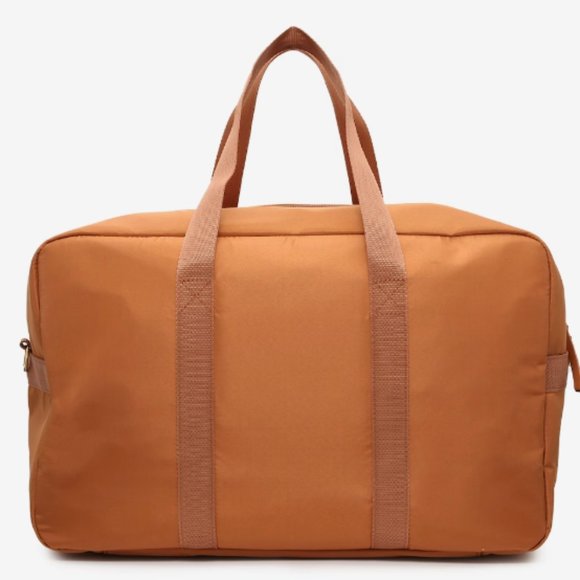 NWT DSW Exclusive Camuto Weekender Bag with removable faux shearling clutch - Picture 3 of 7